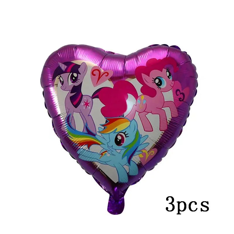 4D Unicorn Foil Balloons