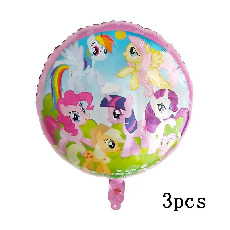 4D Unicorn Foil Balloons
