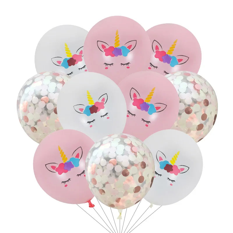 4D Unicorn Foil Balloons