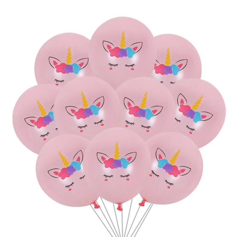 4D Unicorn Foil Balloons