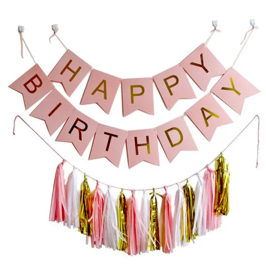 Unicorn Birthday Party Banner