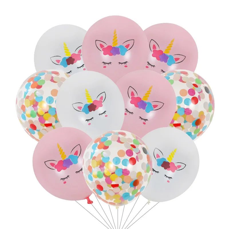 4D Unicorn Foil Balloons