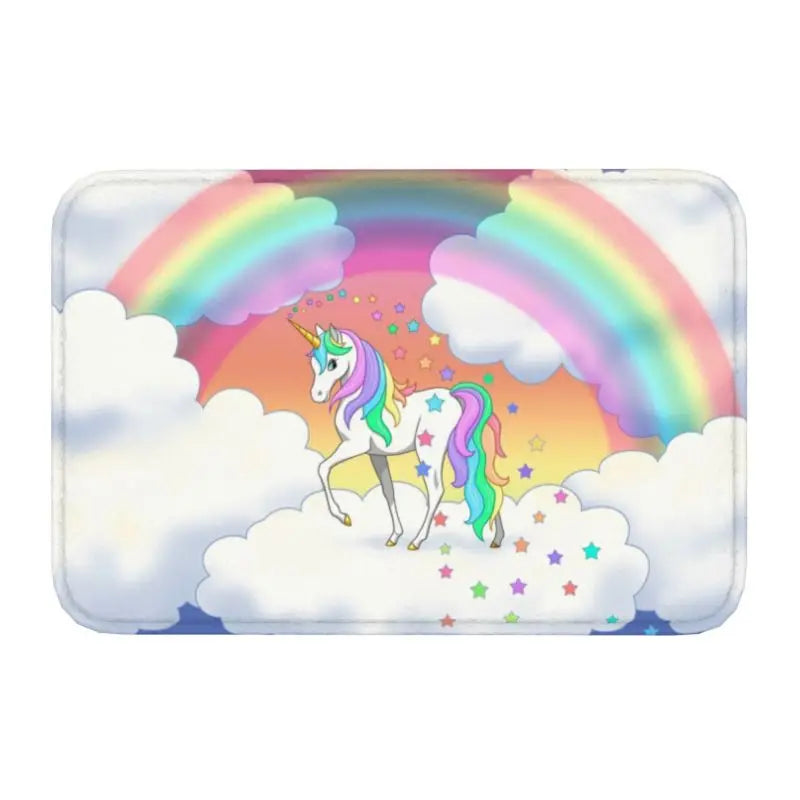 Dabbing Unicorn Non-Slip Doormat