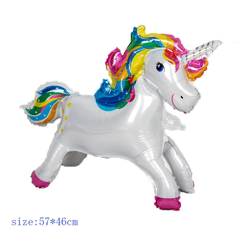 Unicorn Party Banner & Balloon Set