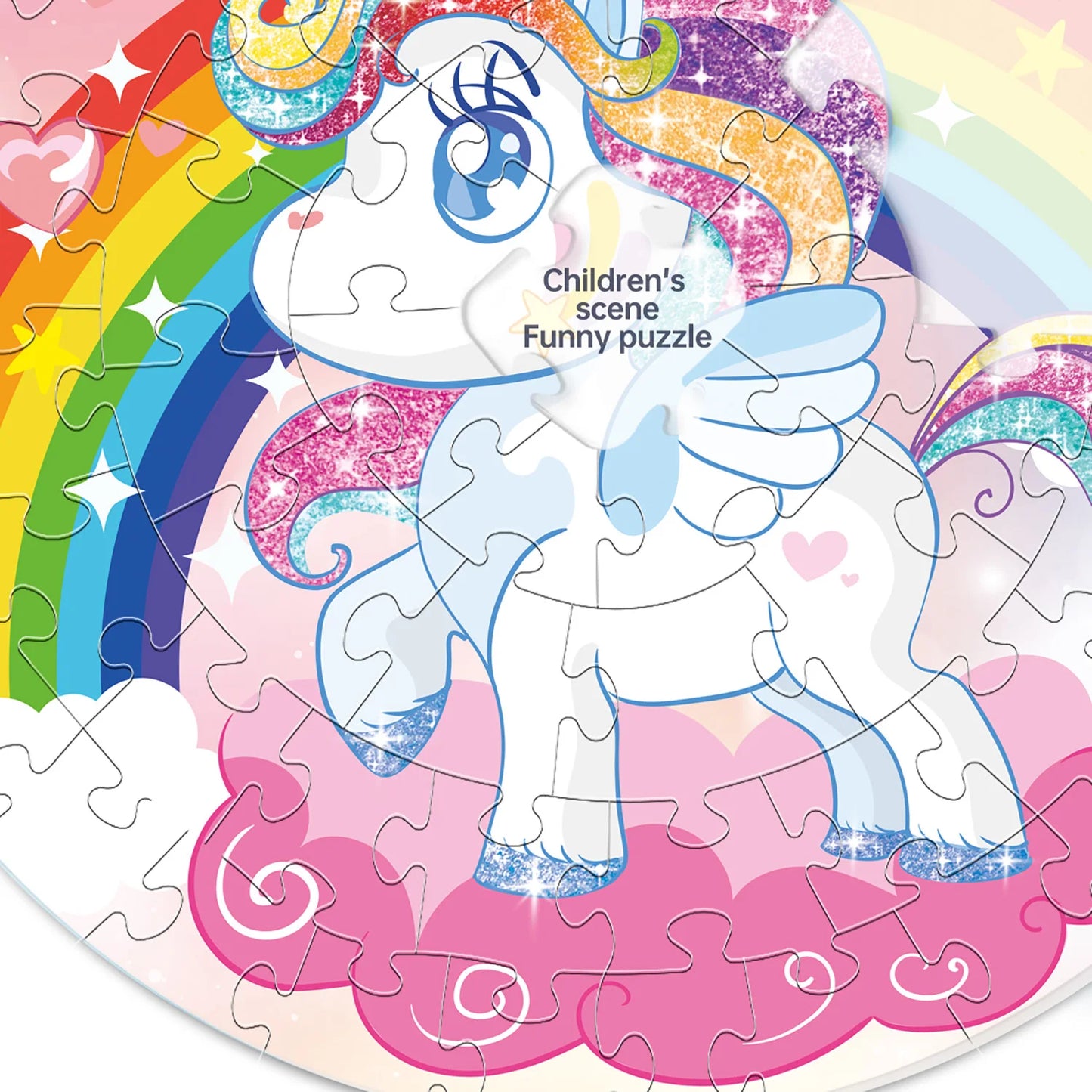 70-Piece Unicorn Jigsaw Puzzle
