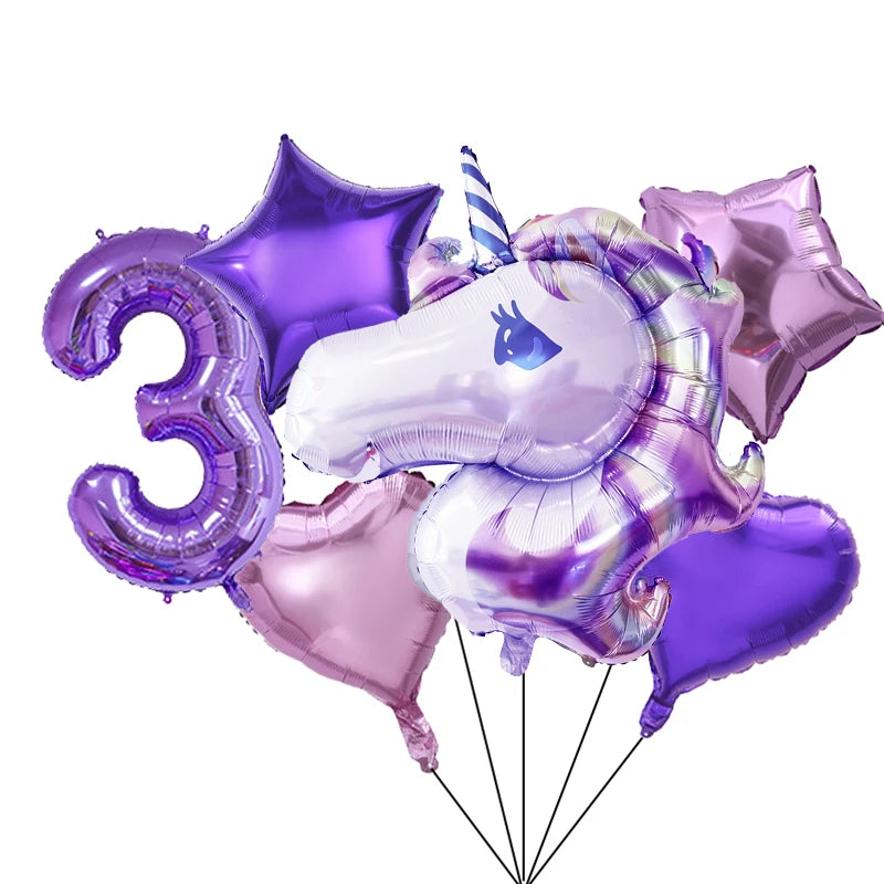 Unicorn Balloon Garland Arch Kit