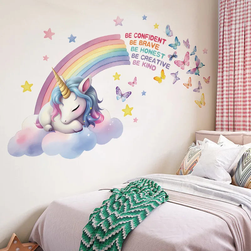 Unicorn Vinyl Wall Sticker
