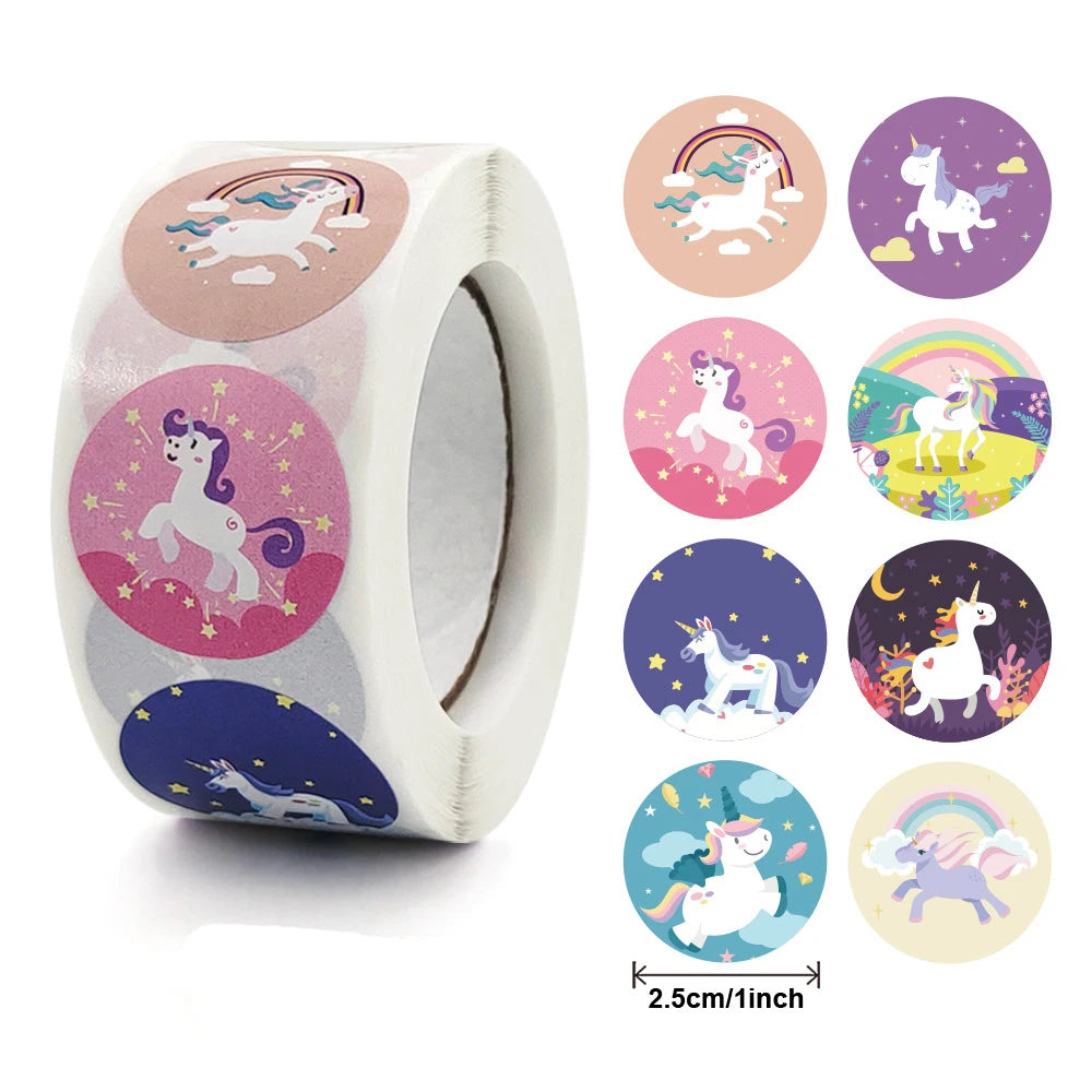 Cute Unicorn Reward Stickers
