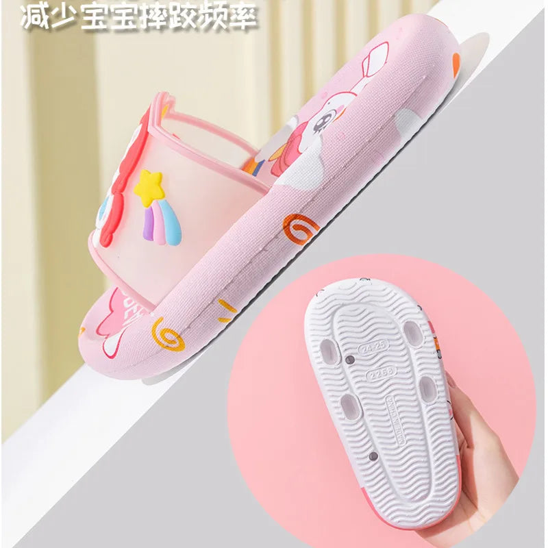 Unicorn Kids Summer Slippers