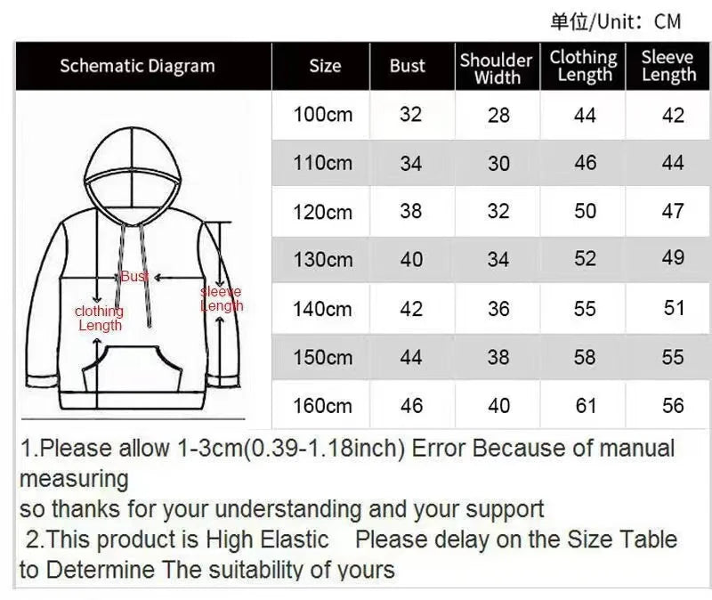 Girls 3D Cartoon Sweatshirt