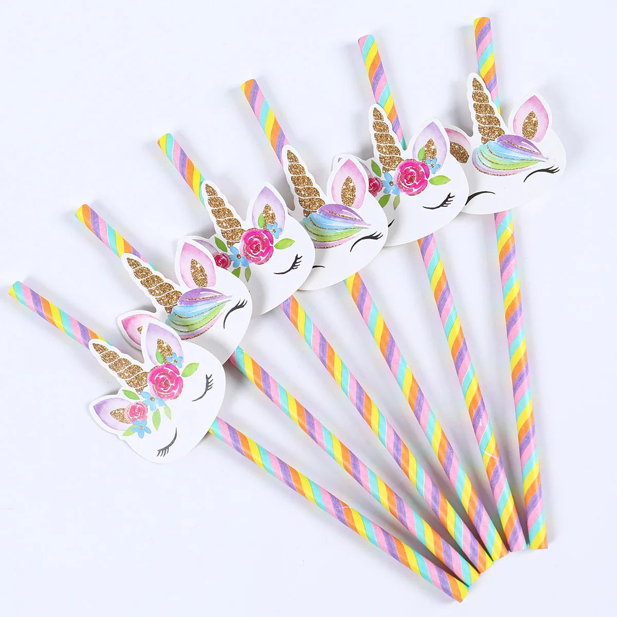 Unicorn Party Paper Straws