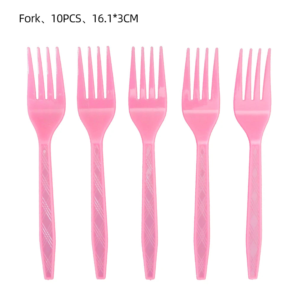 Unicorn Birthday Party Tableware Set