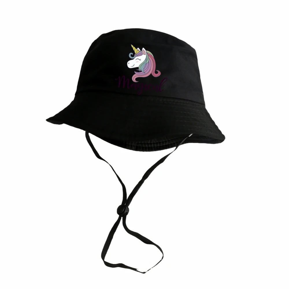 Girls Unicorn Bucket Hat