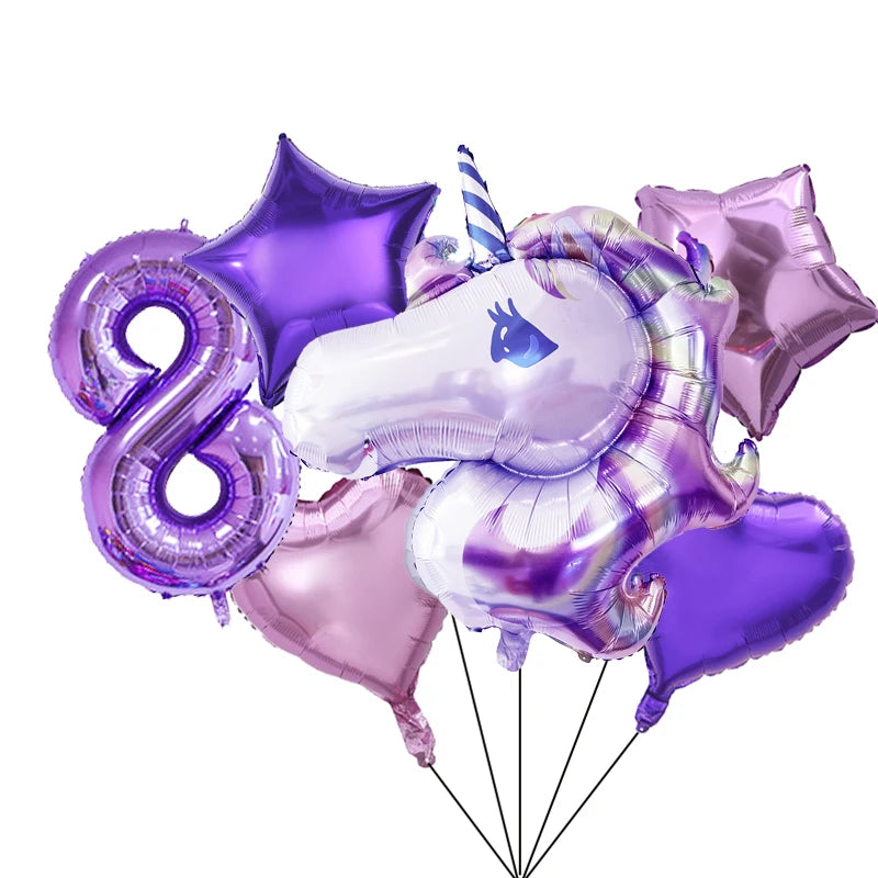 Unicorn Balloon Garland Arch Kit