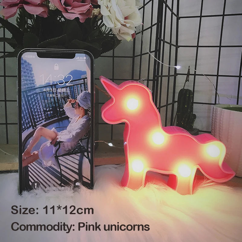Cartoon LED Night Light Lamp