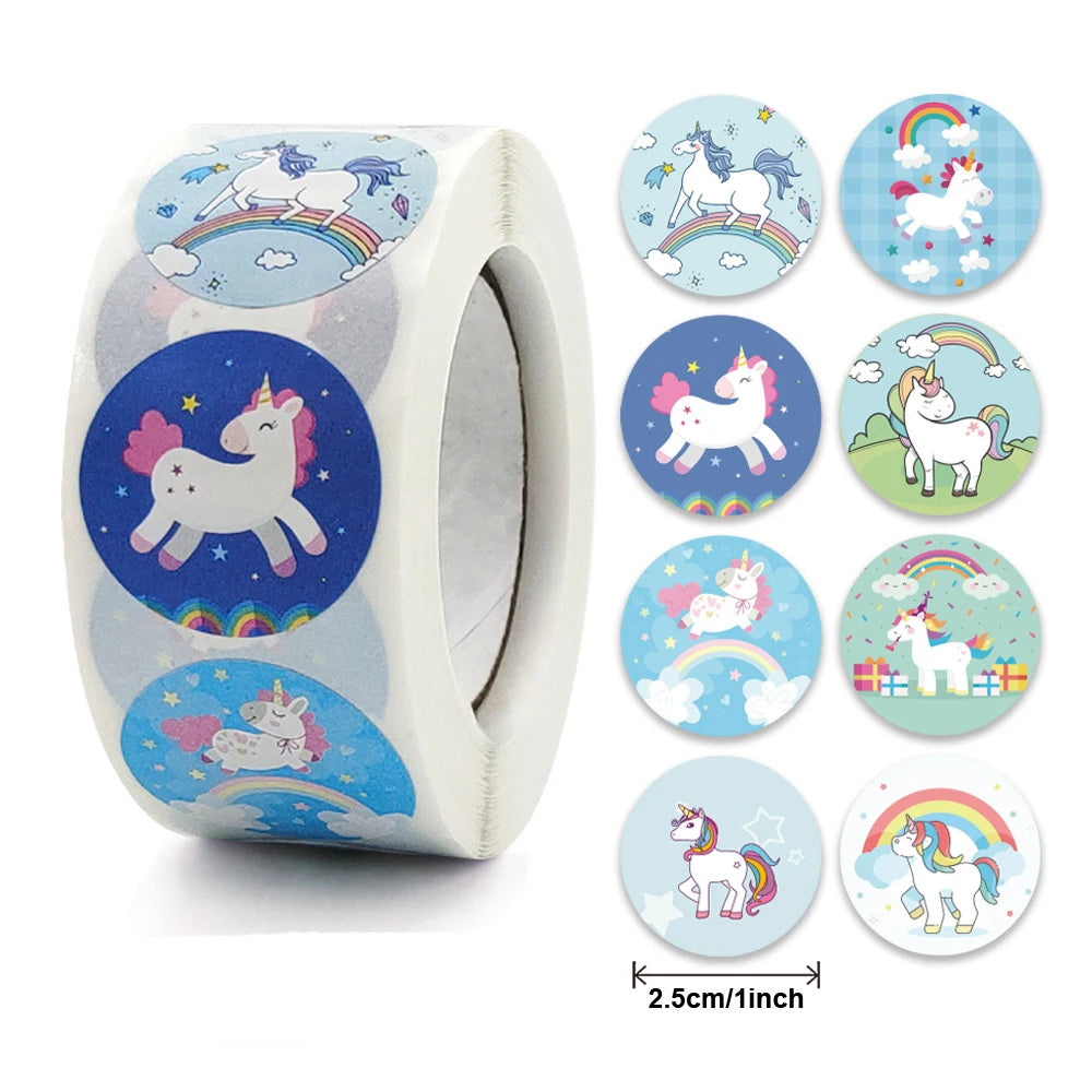 Cute Unicorn Reward Stickers