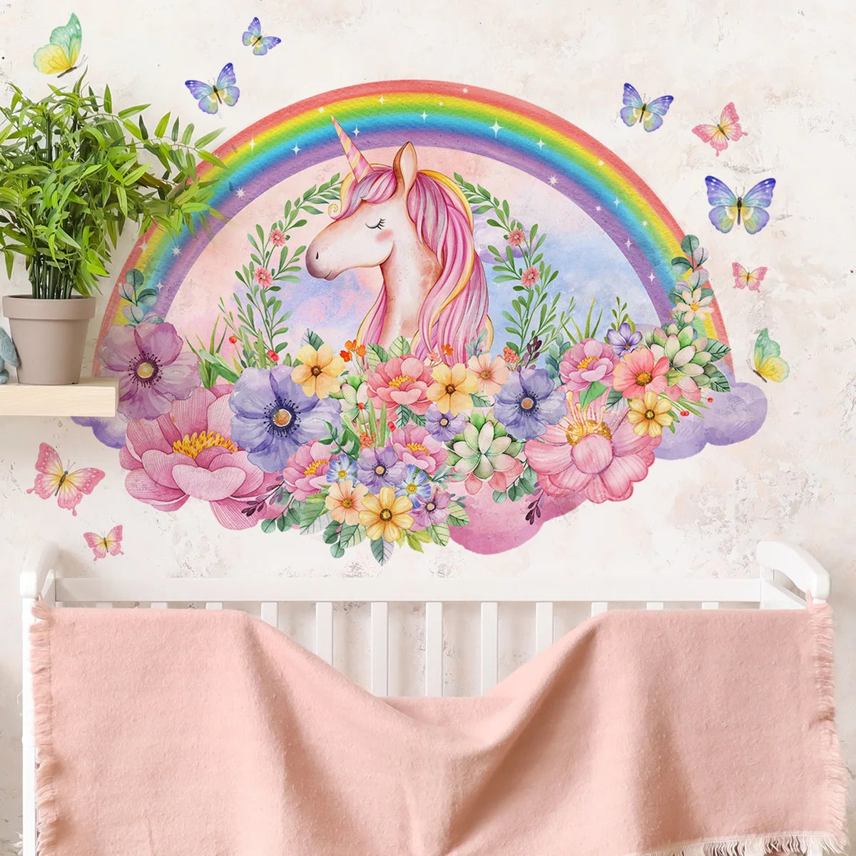 Large Unicorn Vinyl Wall Sticker