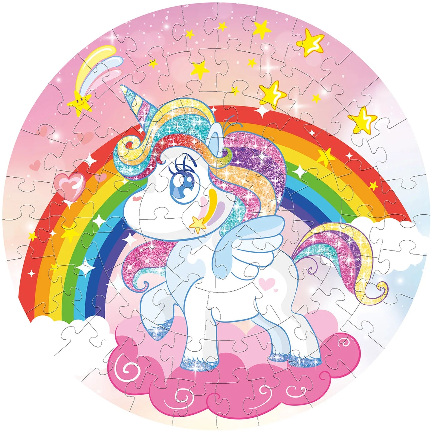 70-Piece Unicorn Jigsaw Puzzle