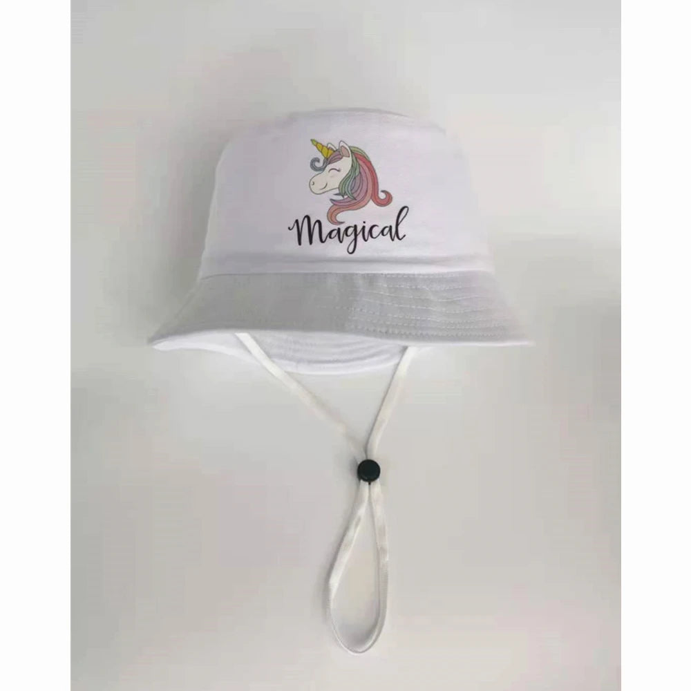 Girls Unicorn Bucket Hat
