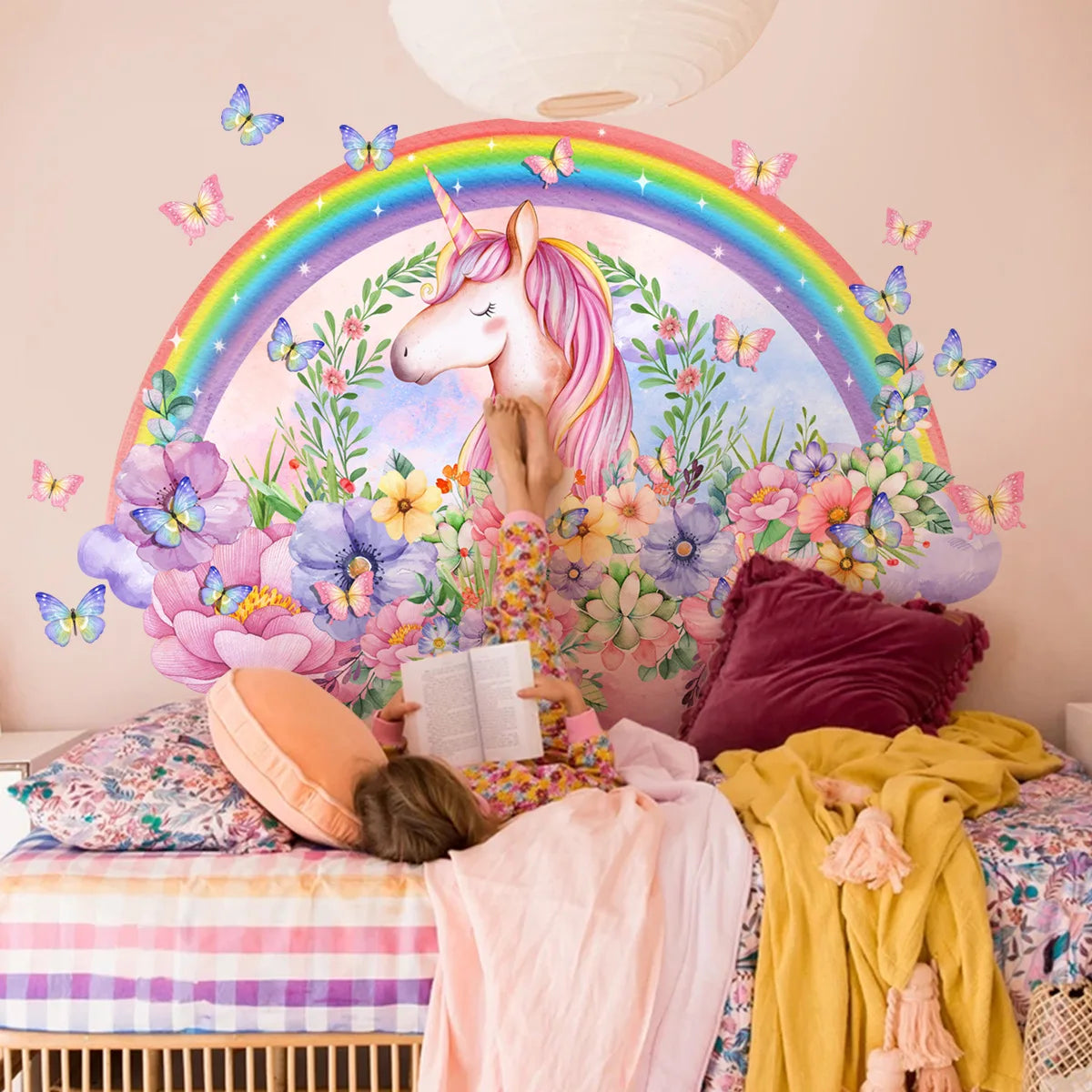 Large Unicorn Vinyl Wall Sticker