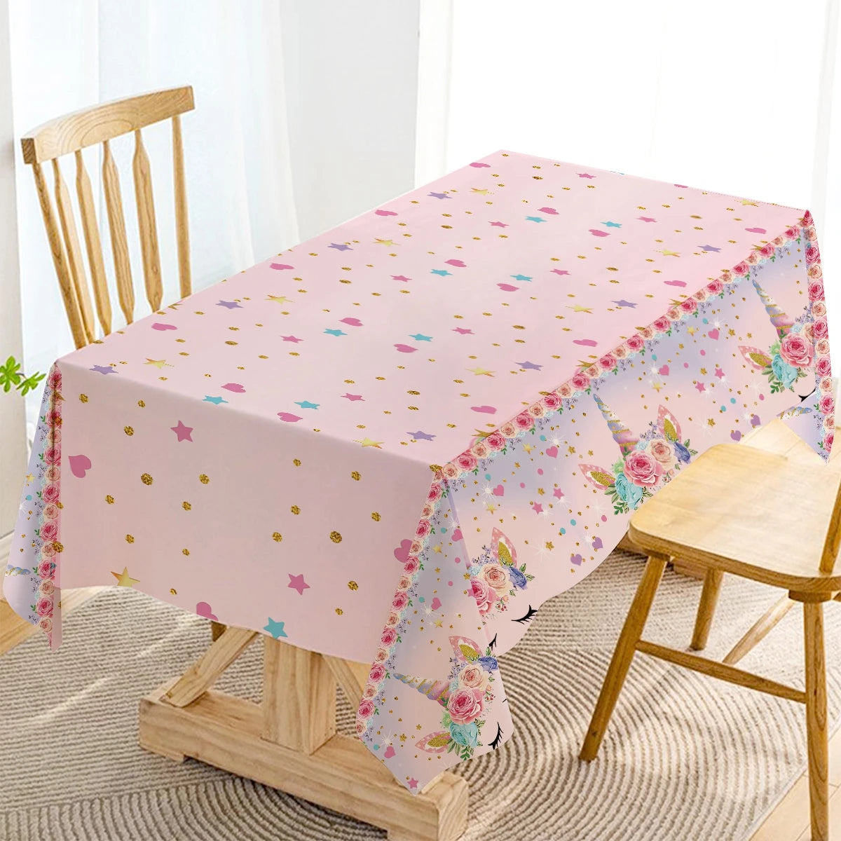 Unicorn Party Disposable Tablecloth