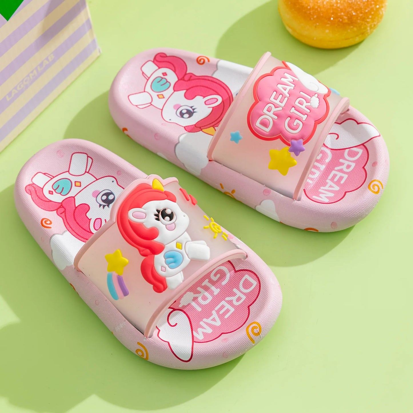 Unicorn Kids Summer Slippers