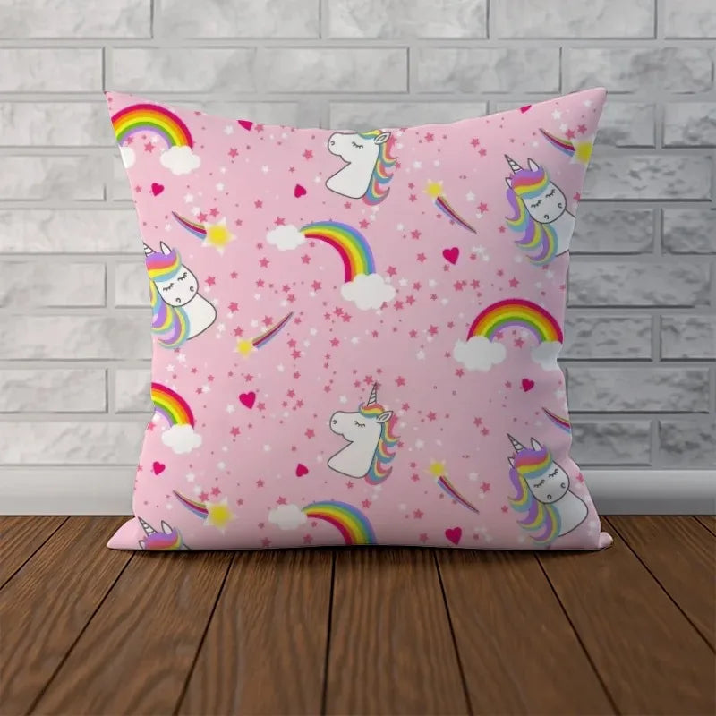 Fantasy Unicorn Cushion Cover