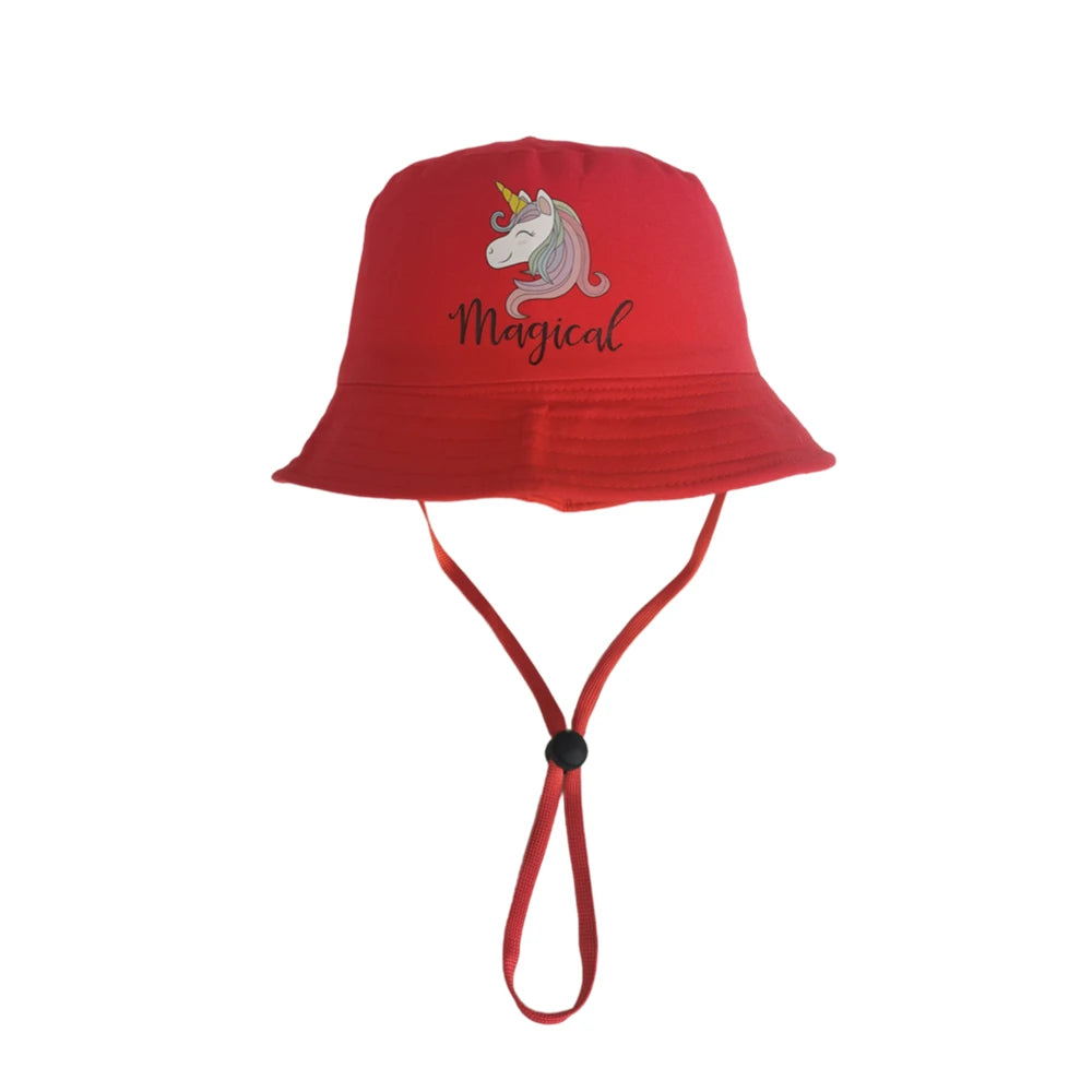 Girls Unicorn Bucket Hat
