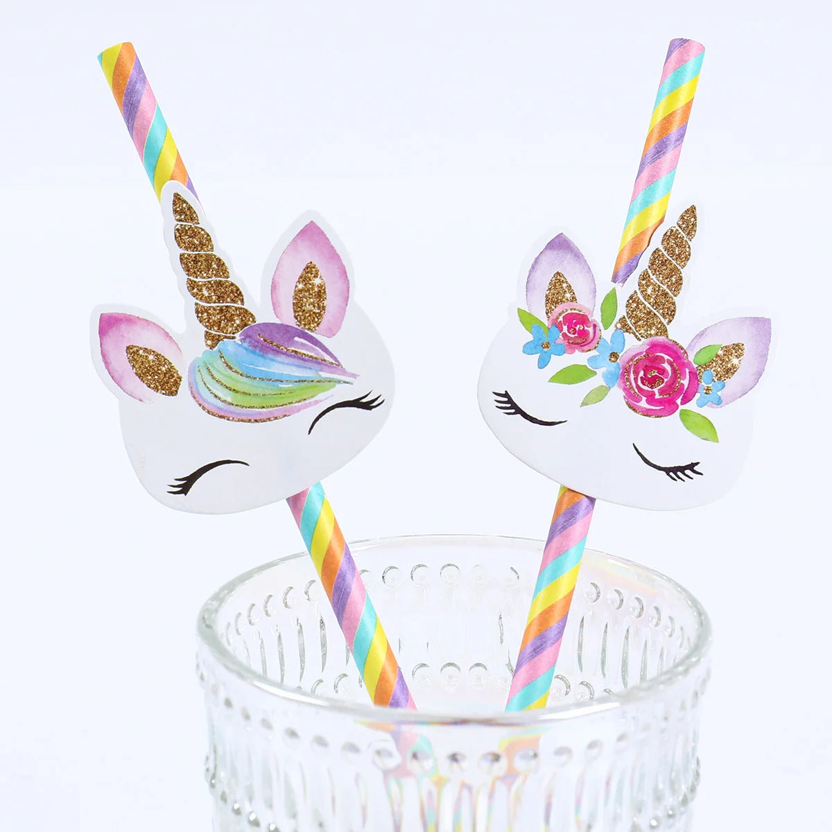 Unicorn Party Paper Straws