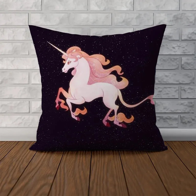 Fantasy Unicorn Cushion Cover