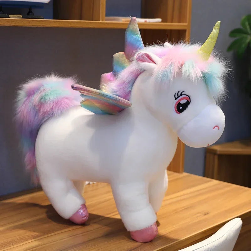 Glow Rainbow Unicorn Plush