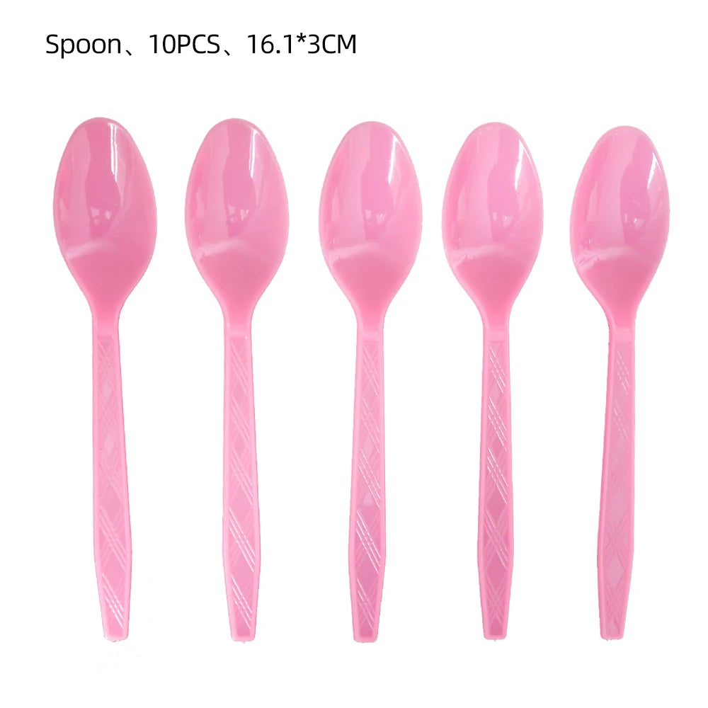 Unicorn Birthday Party Tableware Set