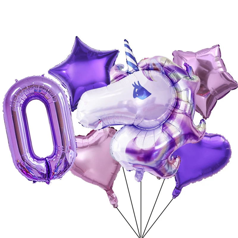 Unicorn Balloon Garland Arch Kit