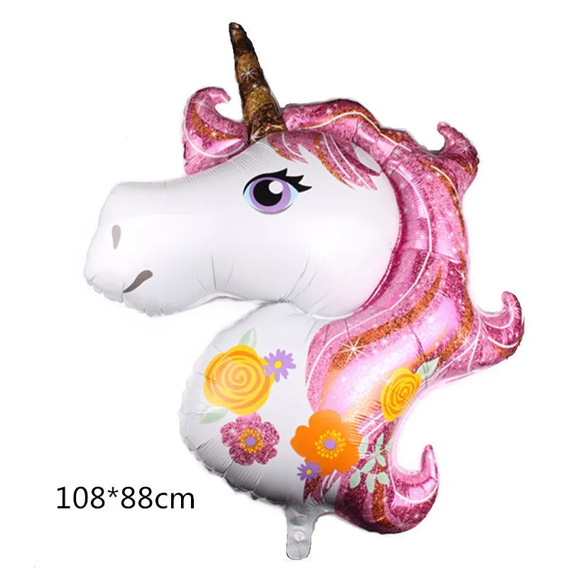 Rainbow Unicorn Party Tableware Set