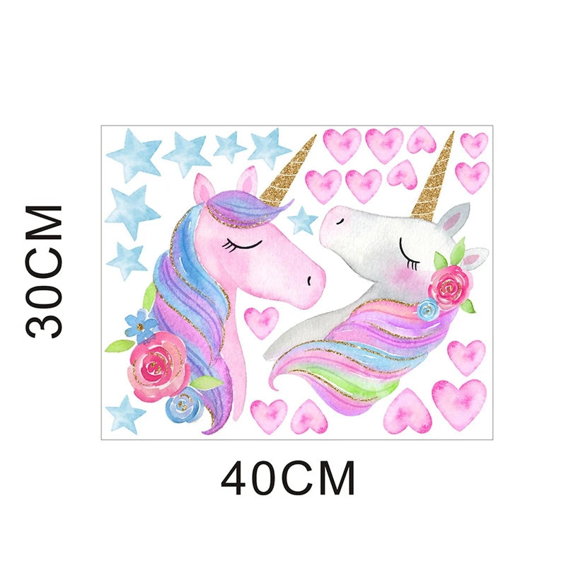 Glow-in-the-Dark Unicorn Stickers