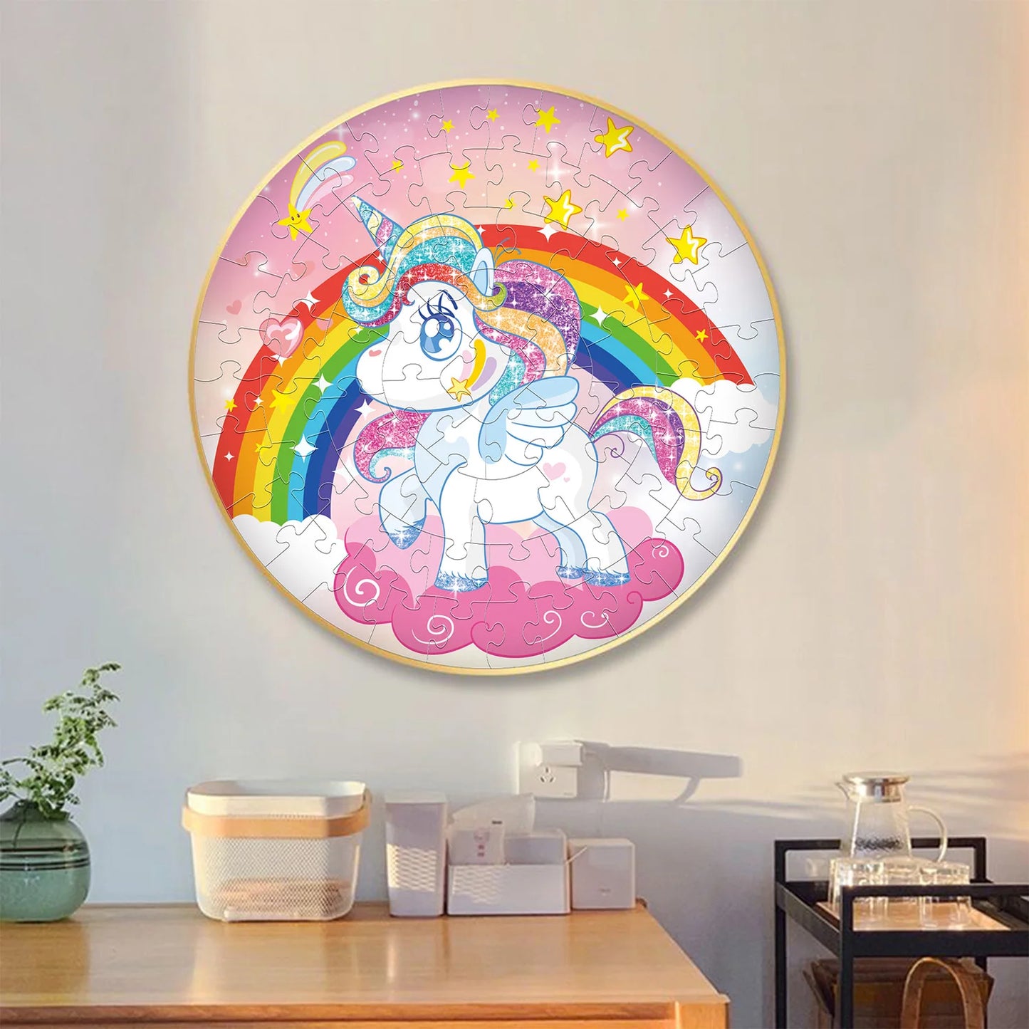 70-Piece Unicorn Jigsaw Puzzle
