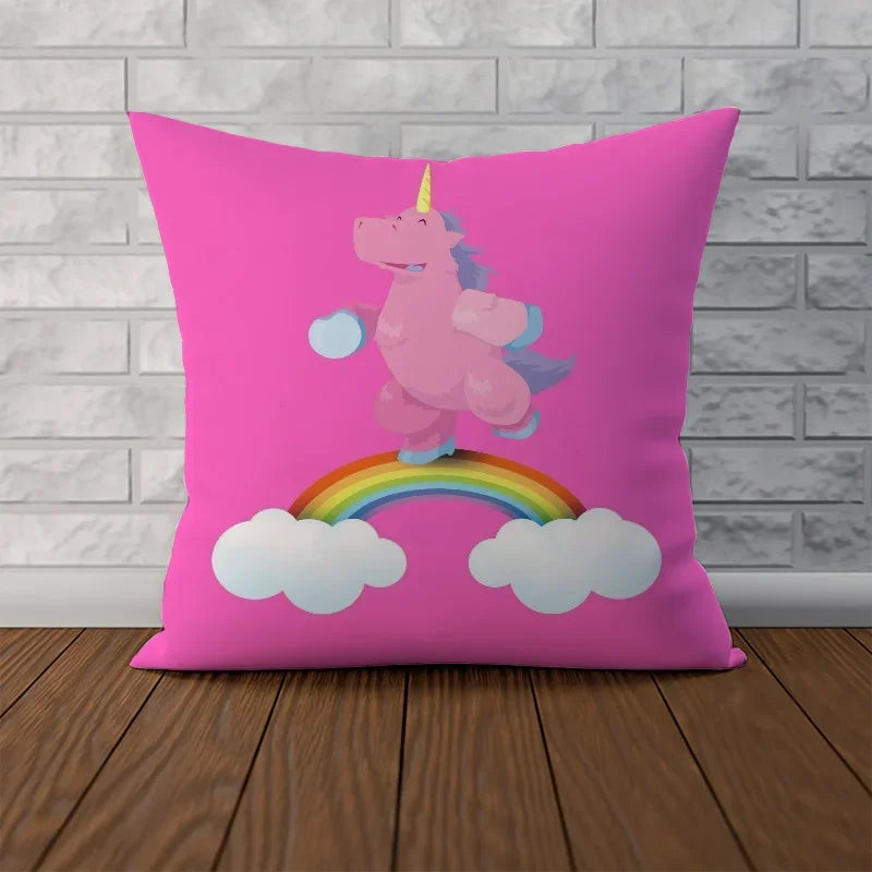 Fantasy Unicorn Cushion Cover