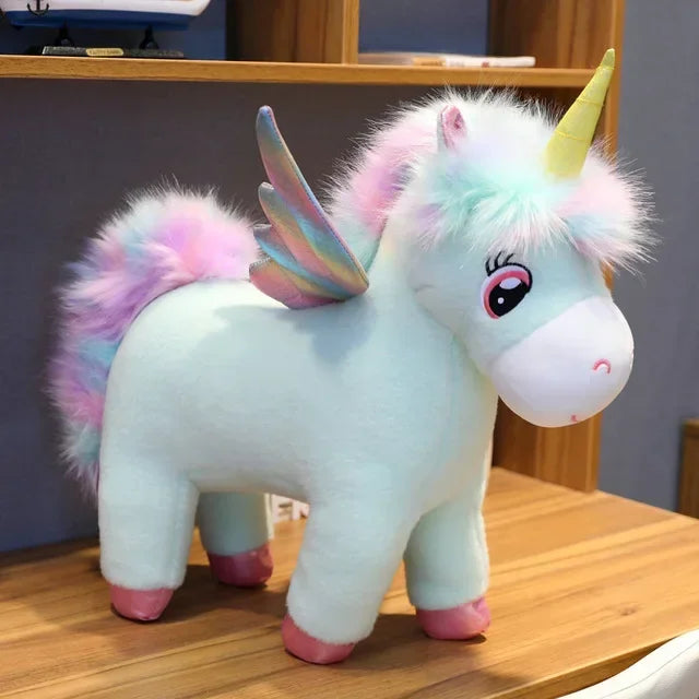 Glow Rainbow Unicorn Plush
