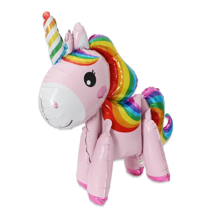 Rainbow Unicorn Party Tableware Set