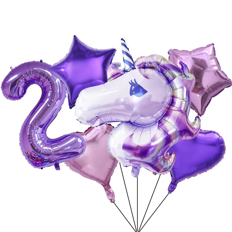 Unicorn Balloon Garland Arch Kit