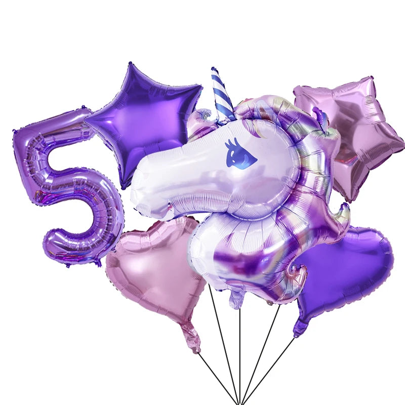 Unicorn Balloon Garland Arch Kit