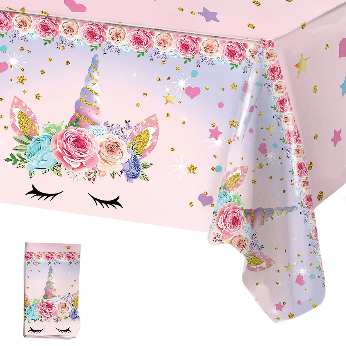 Unicorn Party Disposable Tablecloth