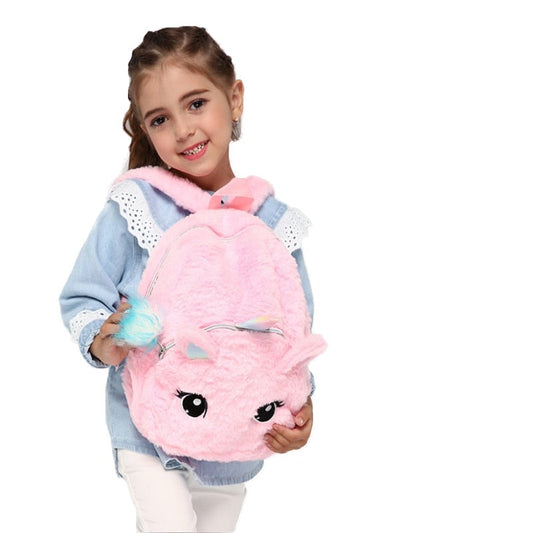 Pink unicorn backpack