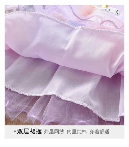 Girls' Unicorn Princess Dress