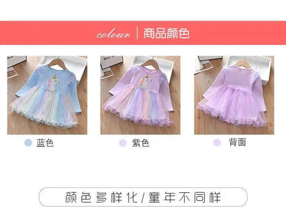 Girls' Unicorn Princess Dress