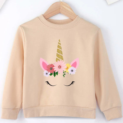 Girls' Unicorn Harajuku Hoodie