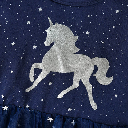 Girls Unicorn Princess Dress