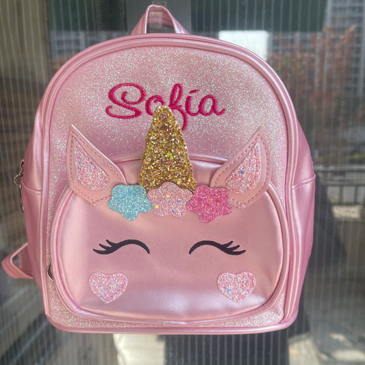 Personalized Unicorn Kids Backpack